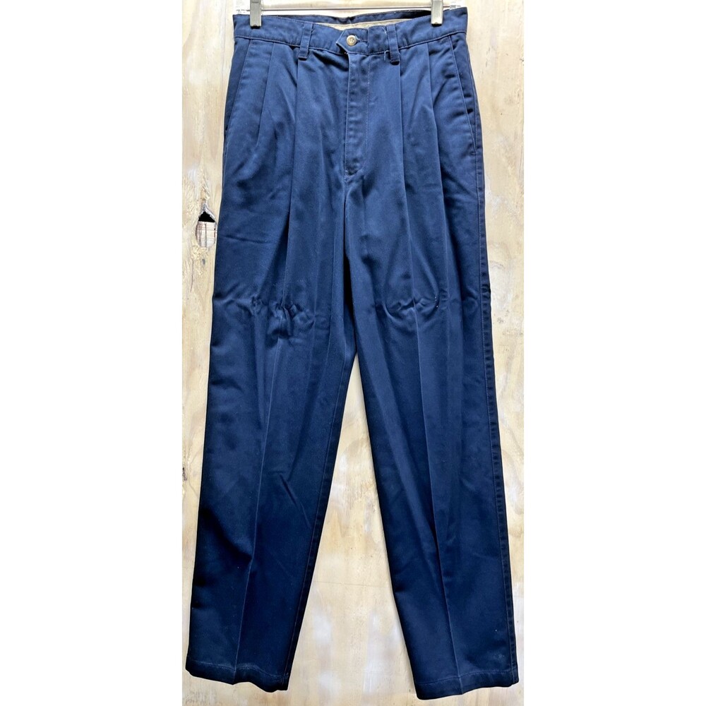 Dockers School Blue 100% Cotton Pants Casual Formal Style Mens Size 29 x 32